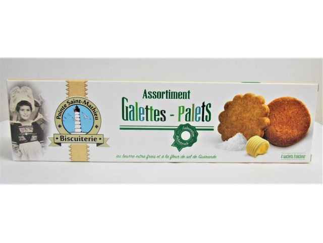 Assortiment de galettes et palets bretons - étui cartonné 170g