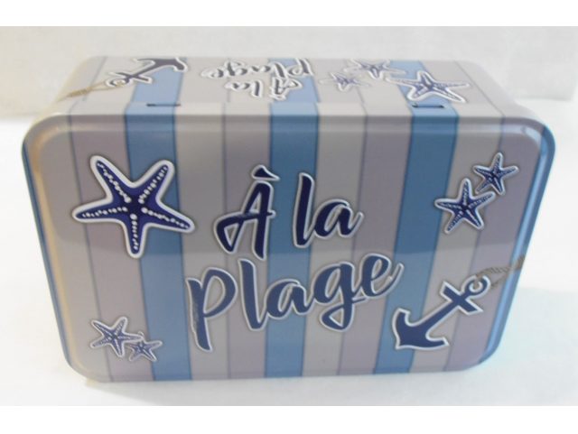 Boîte "À la plage" galettes et palets bretons - 350g