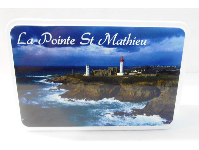 Boîte "Pointe St Mathieu" galettes et palets bretons - 320g