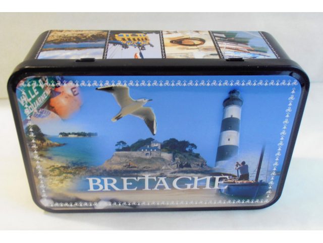 Boîte " Photos de Bretagne" galettes et palets bretons - 350g
