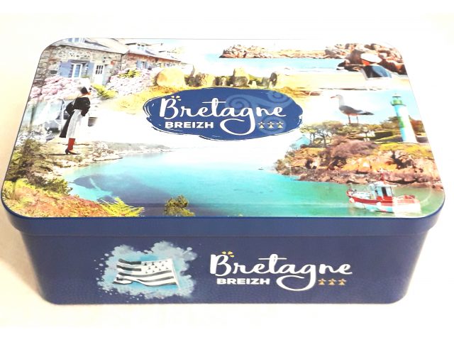 Boîte Bretagne "Multivues Breizh " galettes et palets bretons - 350g