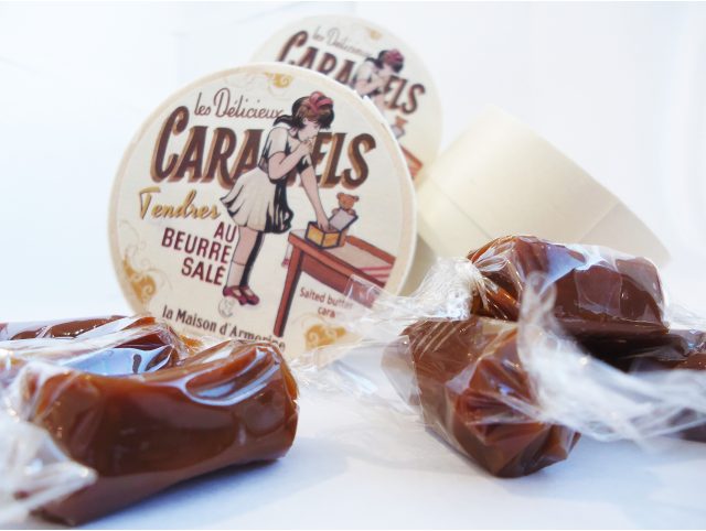 Caramels tendres au beurre salé - Boîte ronde 50g