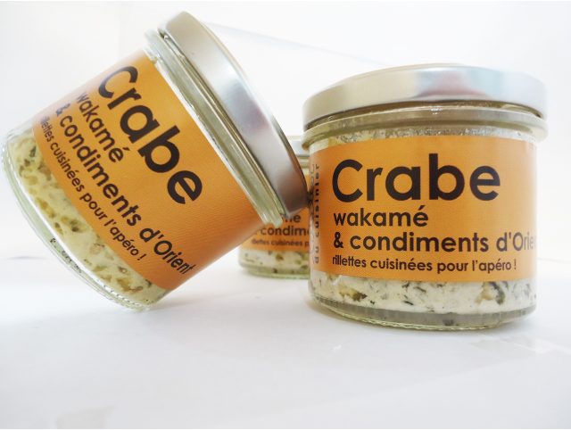 AdC - Crabe au wakamé & condiments d'Orient