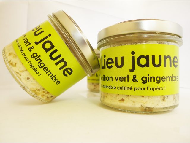 AdC - Lieu jaune au citron vert et au gingembre