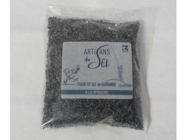 Fleur de sel de Guérande à la spiruline