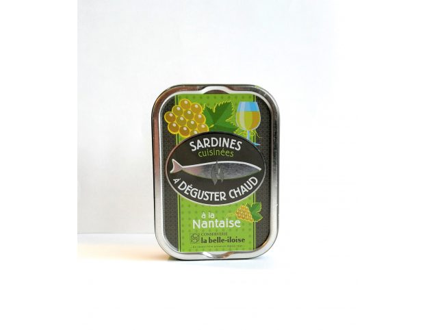 Sardines cuisinées - à déguster chaud - à la nantaise - La belle iloise