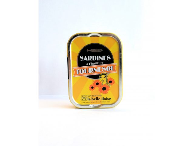 Sardine à l'huile de tournesol - La belle-iloise