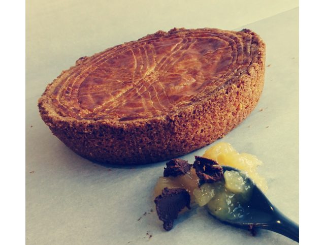 Gâteau breton Poires-Chocolat