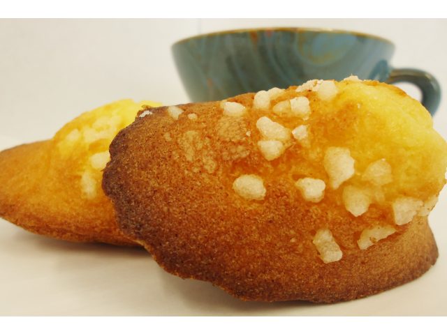 Madeleines aux pépites de sucre