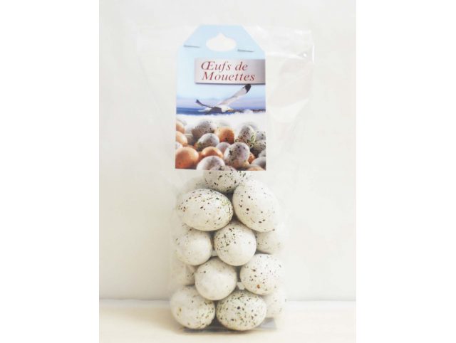 Oeufs de mouettes praliné