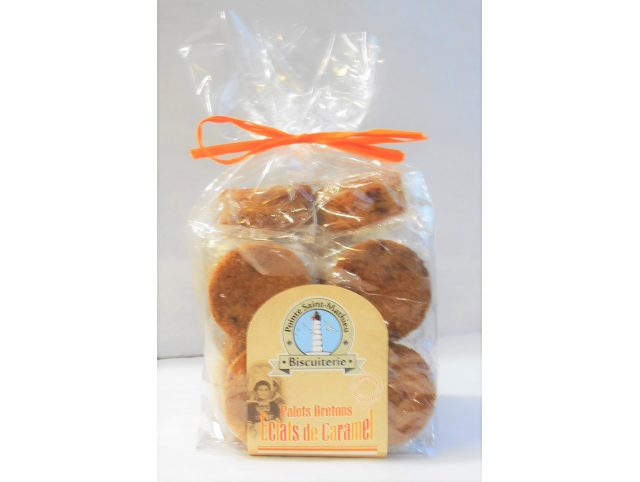 Palets bretons aux éclats de caramel au beurre salé - 400g