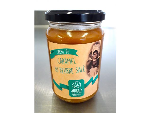 Crème de caramel au beurre salé 340g - Atelier D