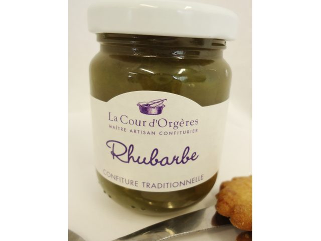 Confiture de Rhubarbe - La Cour d'Orgères