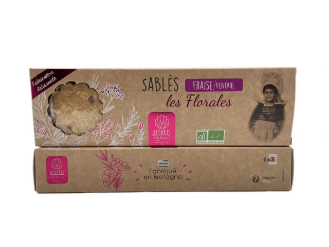 Sablés Fraise/Fenouil