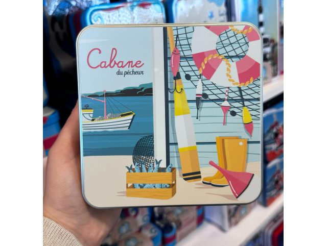 Boite " Cabane du pêcheur" galettes et palets bretons - 170g