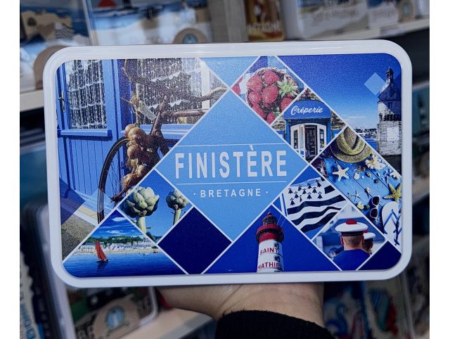 Boite "finistère"  galettes et palets bretons - 350g