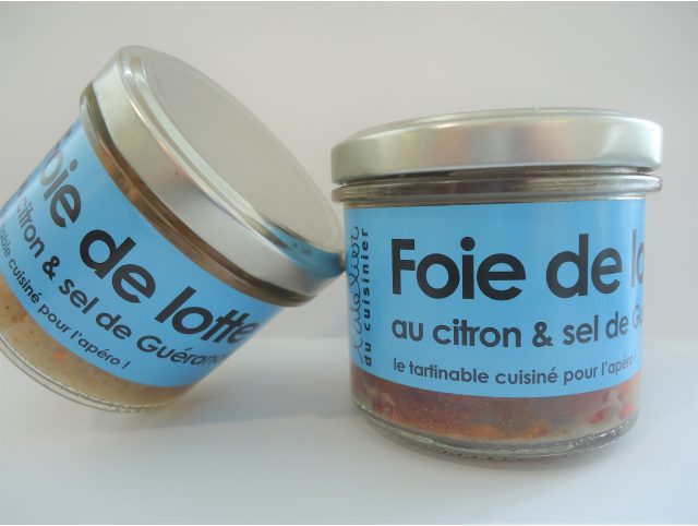 AdC- Foie de lotte au citron et sel de Guérande