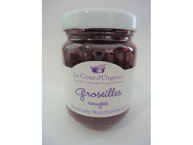 Confiture de Groseilles rouges - La Cour d'Orgères