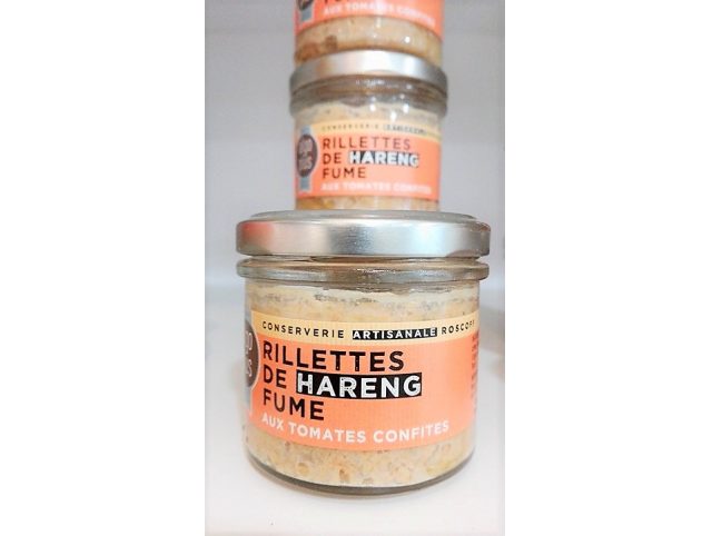 Rillettes de Hareng fumé aux tomates confites