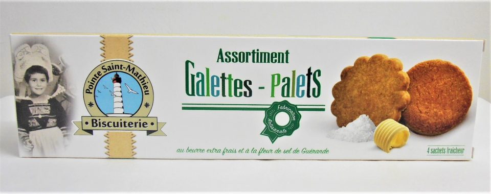 Assortiment de galettes et palets bretons - étui cartonné 170g