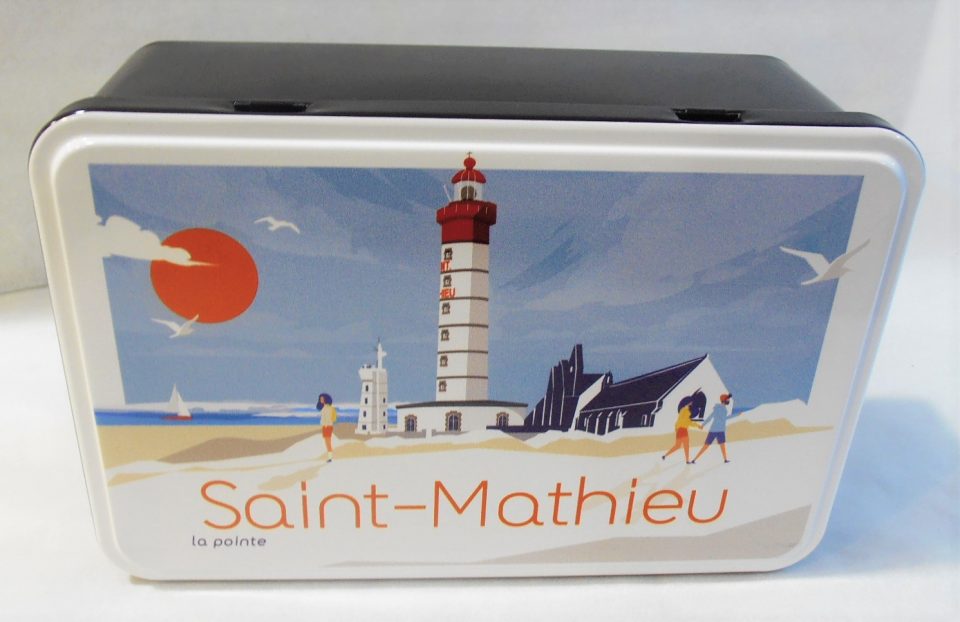 Boîte "St Mathieu/La Loutre" galettes et palets bretons - 320g