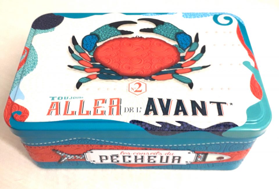 Boîte Crabe "Toujours aller de l'avant" galettes et palets bretons - 350g