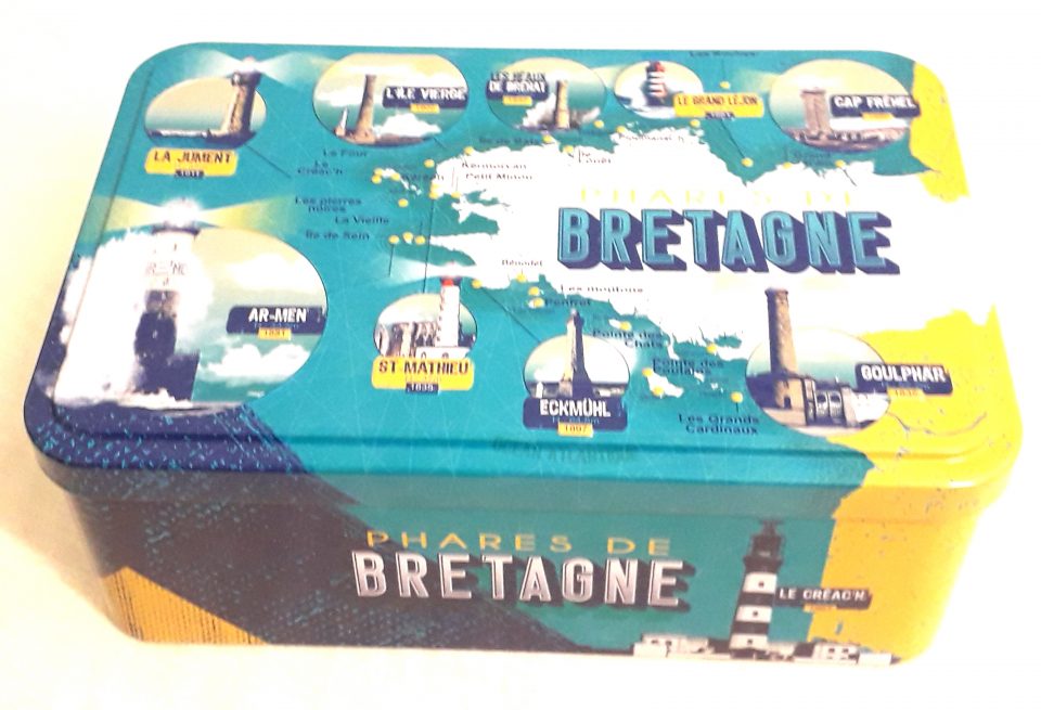 Boîte "Phares de Bretagne" galettes et palets bretons - 350g