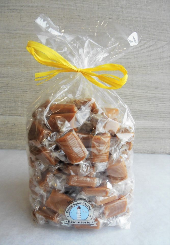 Caramels au beurre salé et à la fleur de sel de Guérande - sachet 1kg