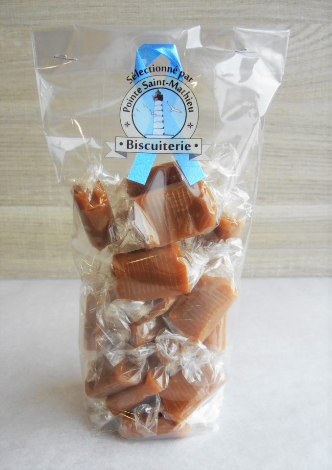 Caramels au beurre salé à la fleur de sel de Guérande - sachet 170g