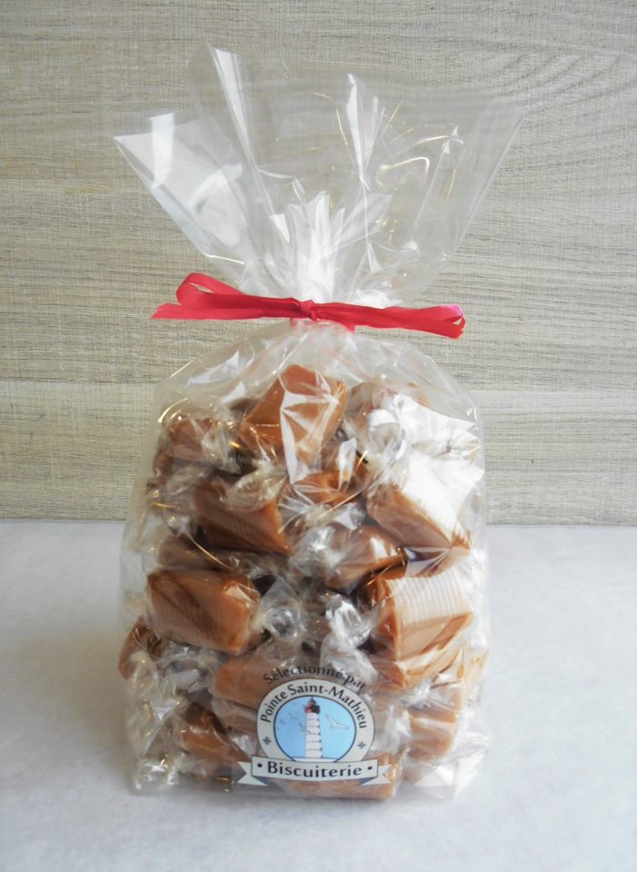 Caramels au beurre salé à la fleur de sel de Guérande - sachet 450g