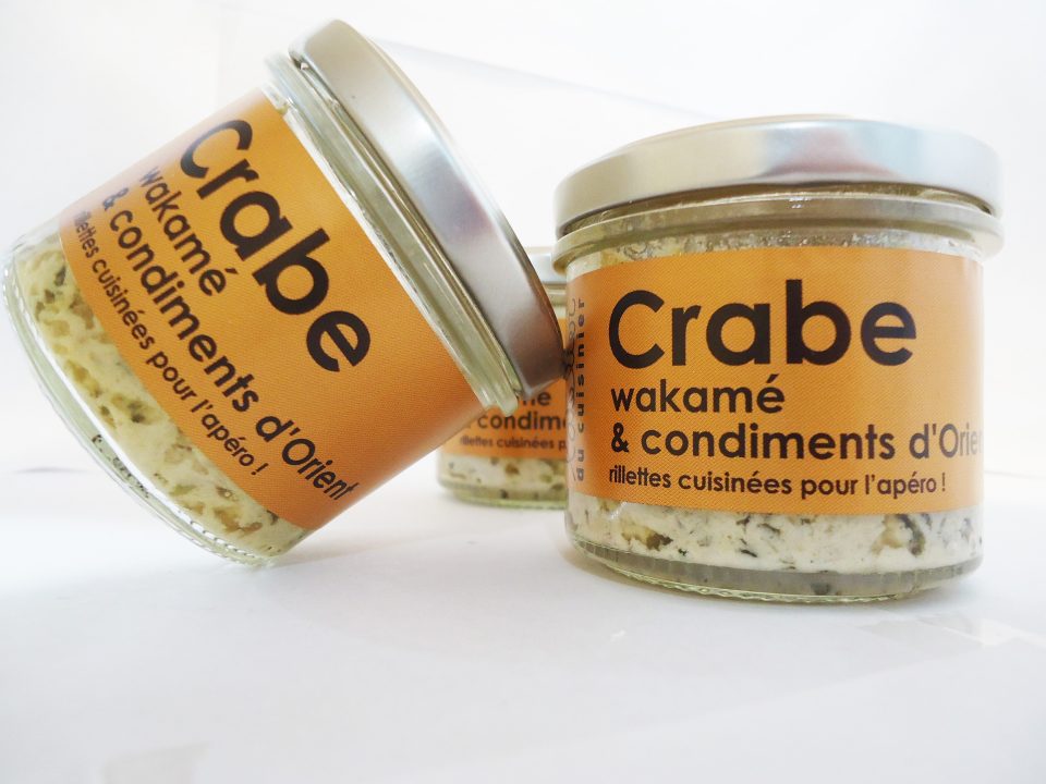 AdC - Crabe au wakamé & condiments d'Orient