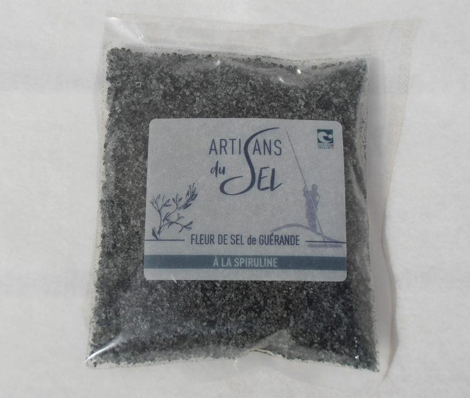 Fleur de sel de Guérande à la spiruline