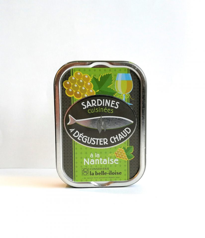 Sardines cuisinées - à déguster chaud - à la nantaise - La belle iloise
