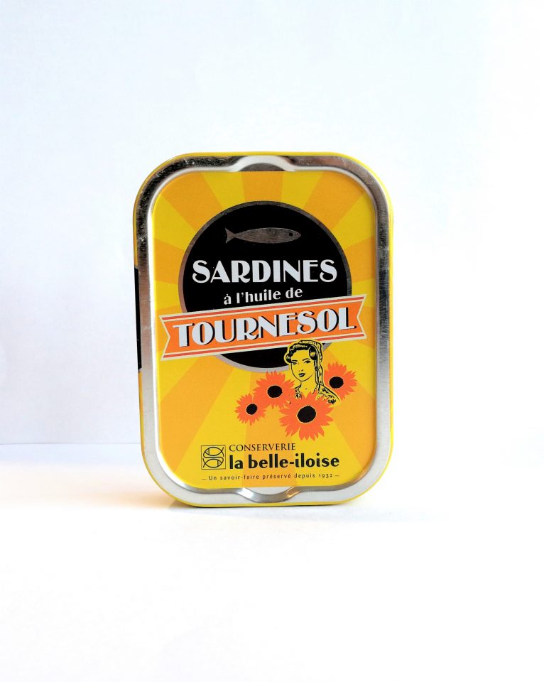 Sardine à l'huile de tournesol - La belle-iloise