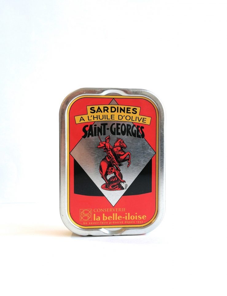 Sardine à l'huie d'olive Saint-Georges - La belle-iloise