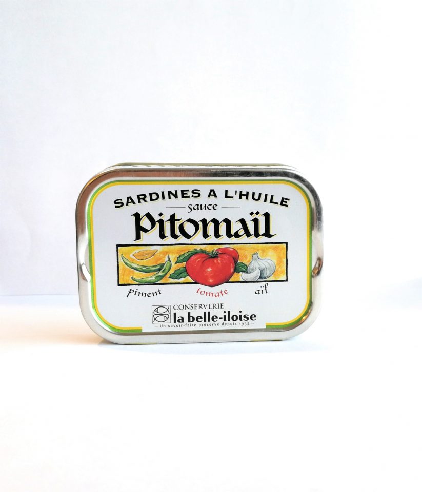 Sardine à l'huile "Pitomaïl" - La belle-iloise