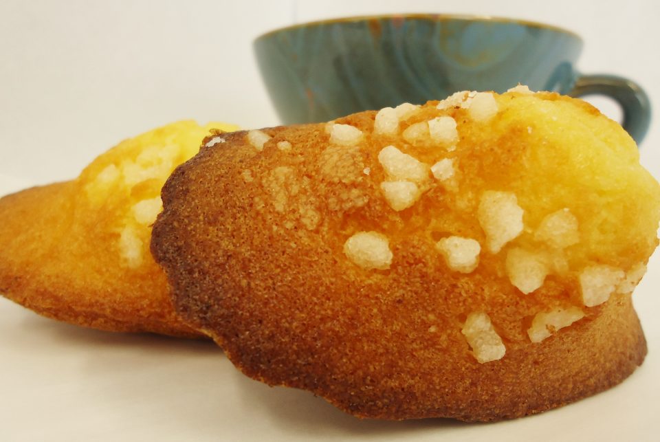 Madeleines aux pépites de sucre