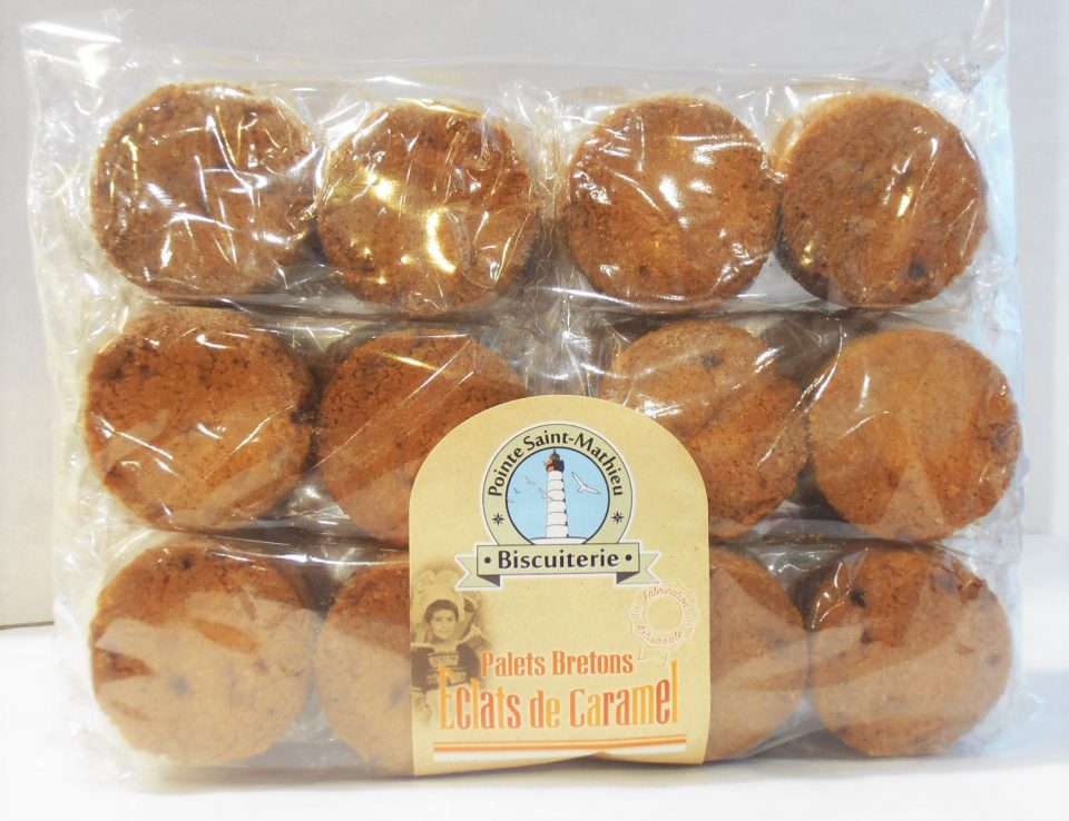 Palets bretons aux éclats de caramel au beurre salé - 800 g