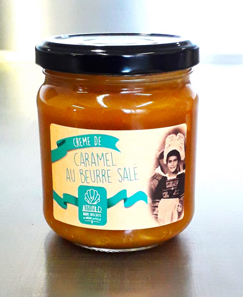 Crème de caramel au beurre salé 220g - Atelier D