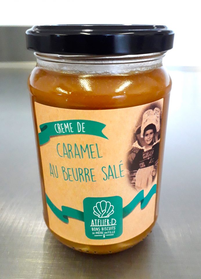 Crème de caramel au beurre salé 340g - Atelier D