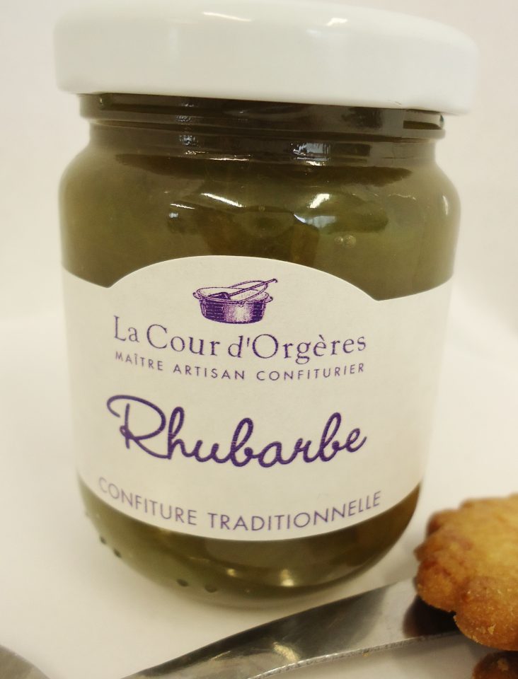 Confiture de Rhubarbe - La Cour d'Orgères
