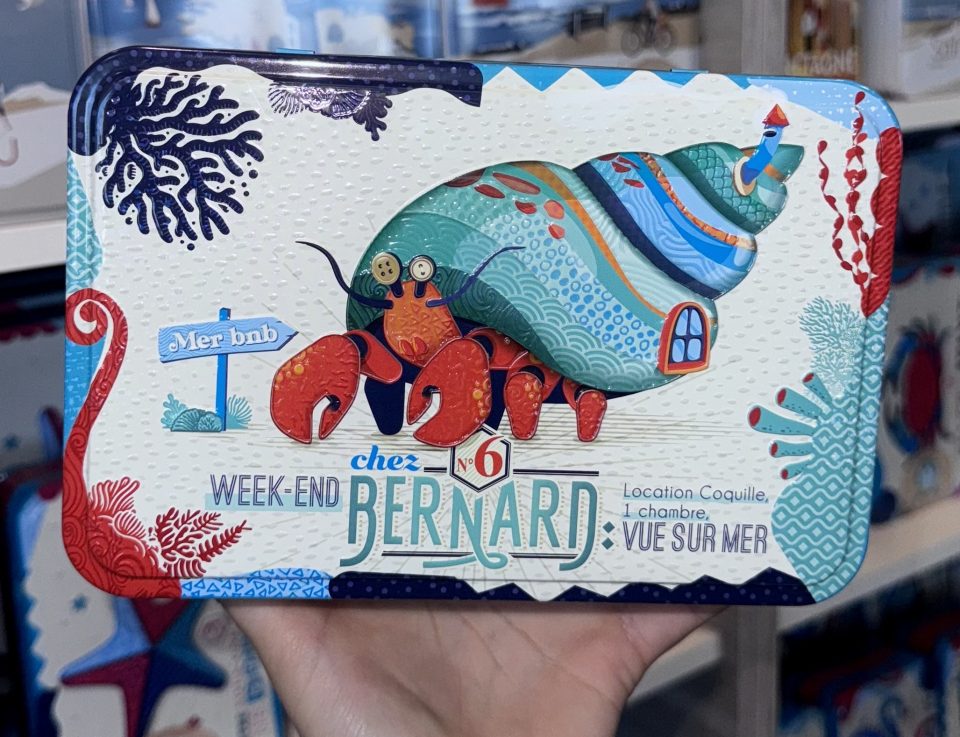 Boîte "Week-End chez Bernard" Edition Bord de Mer galettes et palets bretons - 350g