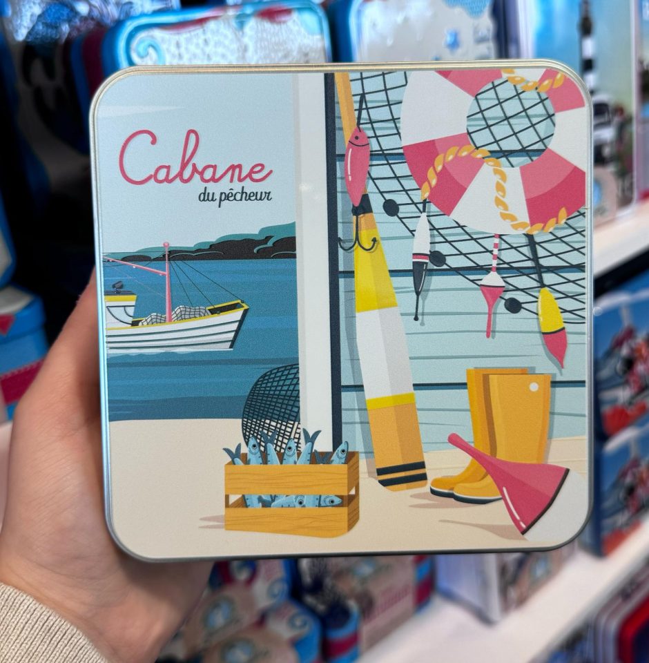 Boite " Cabane du pêcheur" galettes et palets bretons - 170g
