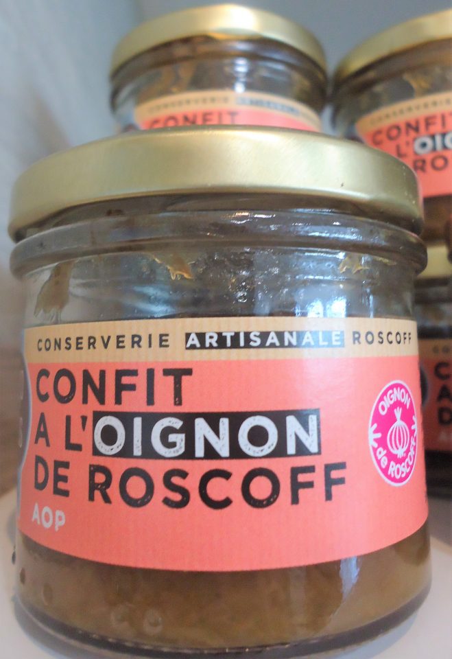 Confit à l'oignon de Roscoff