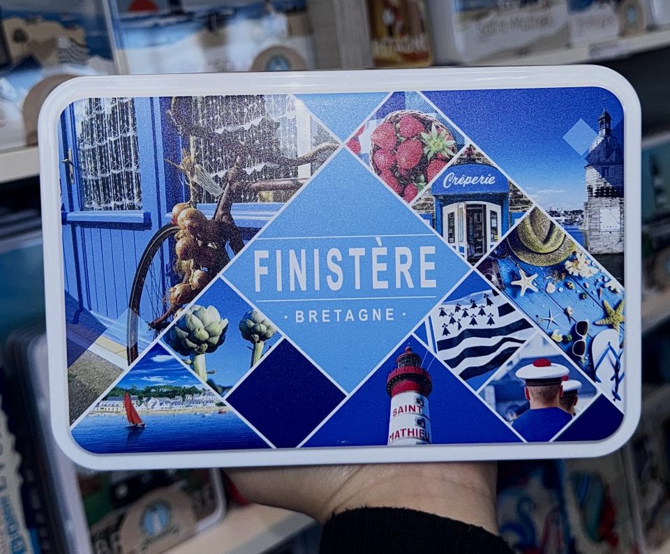 Boite "finistère"  galettes et palets bretons - 350g