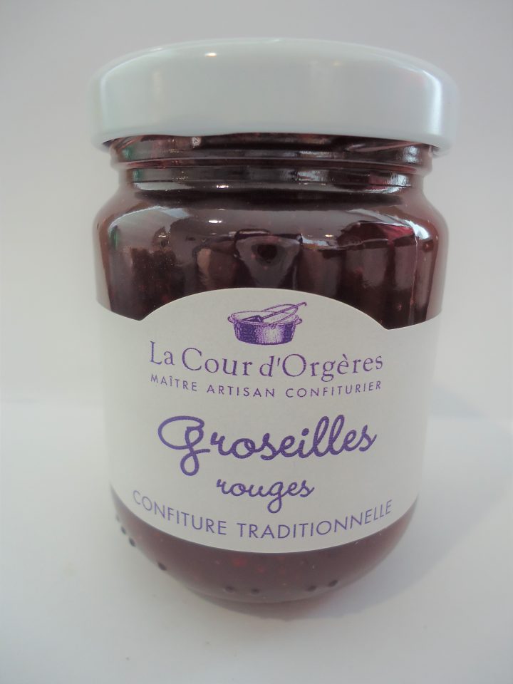 Confiture de Groseilles rouges - La Cour d'Orgères