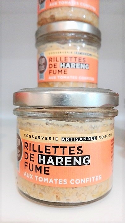 Rillettes de Hareng fumé aux tomates confites