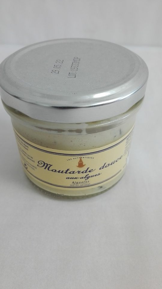 Moutarde douce aux algues 100g - Algoplus