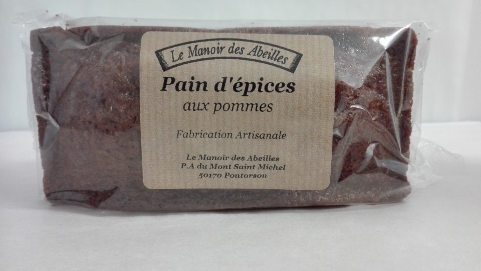 Pain d'épices aux pommes