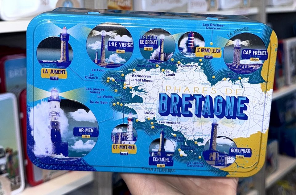 Boîte "Phares de Bretagne" galettes et palets bretons - 350g